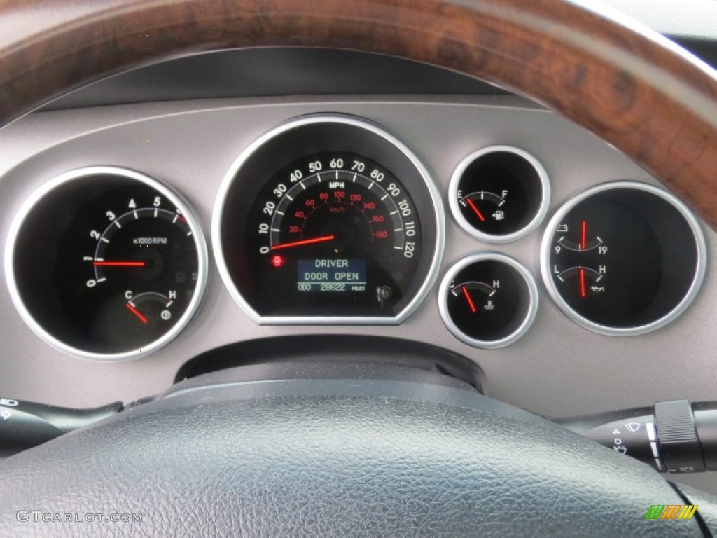 2010 Toyota Tundra Platinum CrewMax 4x4 Gauges Photos