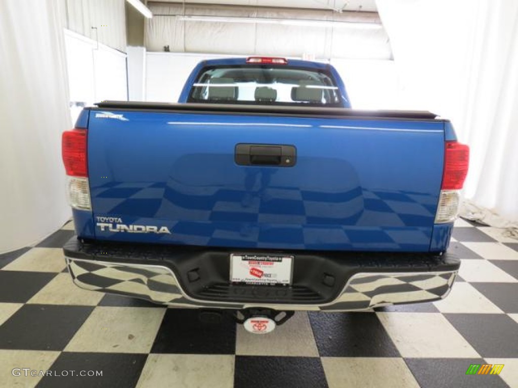 2010 Tundra Double Cab - Blue Streak Metallic / Graphite Gray photo #25