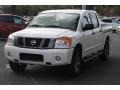 2012 Blizzard White Nissan Titan SV Crew Cab  photo #9