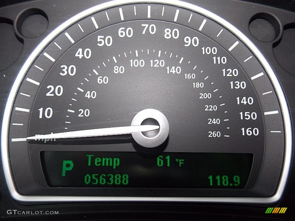 2009 Saab 9-3 2.0T Sport Sedan Gauges Photos