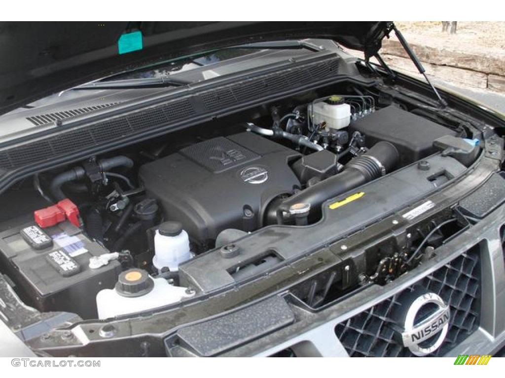 2012 Nissan Titan SV Crew Cab Engine Photos
