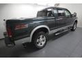 2007 Dark Green Satin Metallic Ford F250 Super Duty Lariat Crew Cab 4x4  photo #11