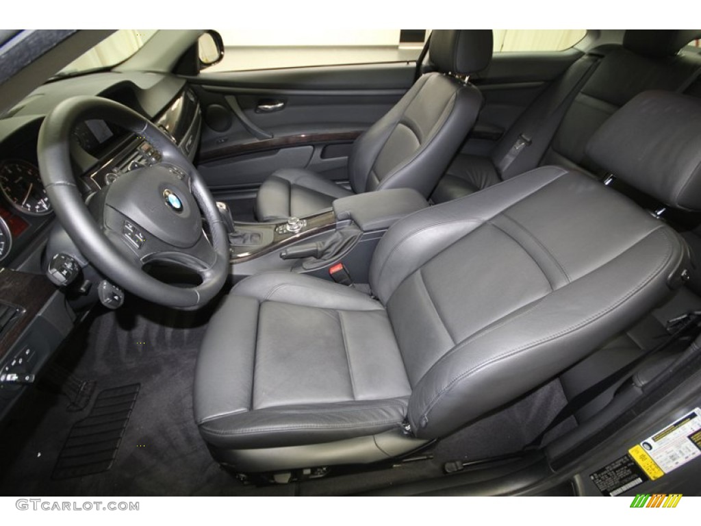 Black Interior 2011 BMW 3 Series 335i Coupe Photo #76616947