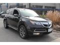 2010 Crystal Black Pearl Acura MDX Advance  photo #1