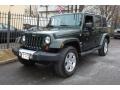 2010 Natural Green Pearl Jeep Wrangler Unlimited Sahara 4x4  photo #1