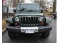 2010 Natural Green Pearl Jeep Wrangler Unlimited Sahara 4x4  photo #2