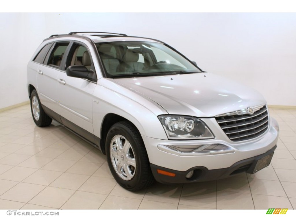 2005 Pacifica Touring AWD - Bright Silver Metallic / Light Taupe photo #1