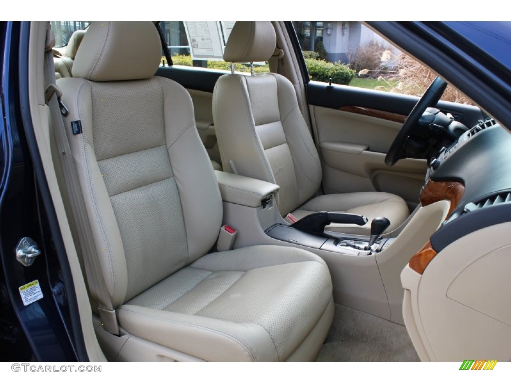 Parchment Interior 2008 Acura TSX Sedan Photo #76617445