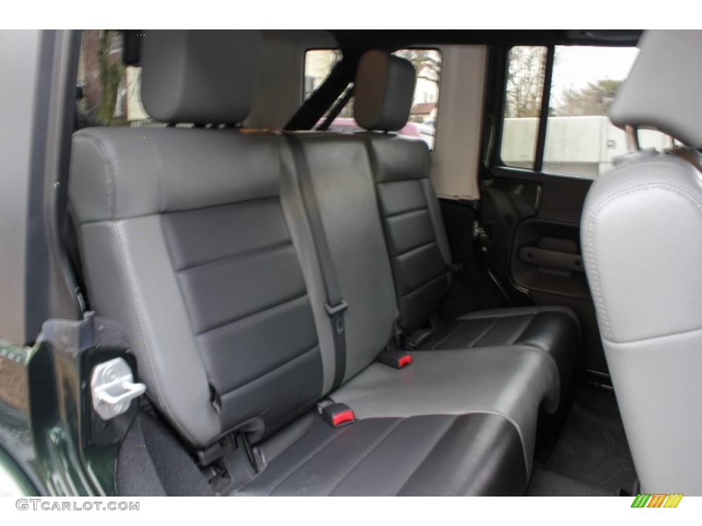 Dark Slate Gray/Medium Slate Gray Interior 2010 Jeep Wrangler Unlimited Sahara 4x4 Photo #76617453