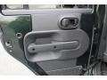 Dark Slate Gray/Medium Slate Gray 2010 Jeep Wrangler Unlimited Sahara 4x4 Door Panel