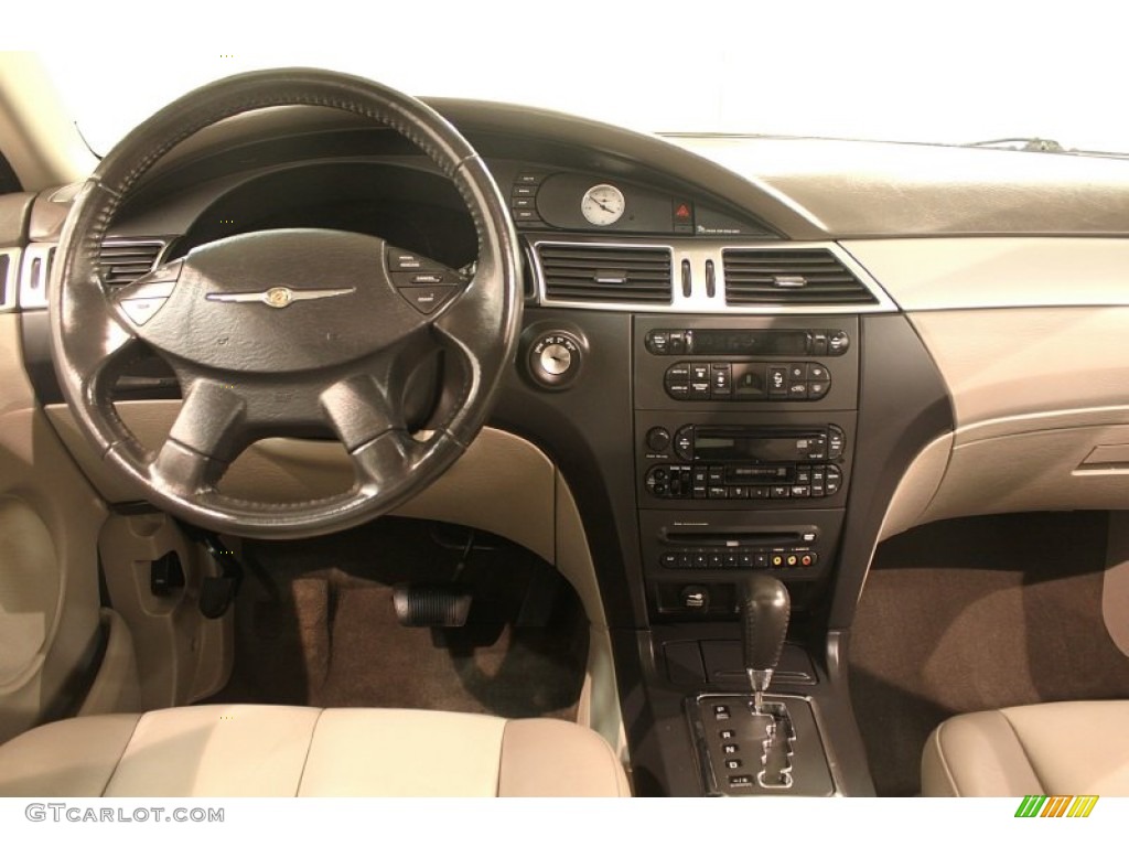 2005 Chrysler Pacifica Touring AWD Light Taupe Dashboard Photo #76617586