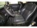 Ebony Black/Pewter 2007 Hummer H3 Standard H3 Model Interior Color