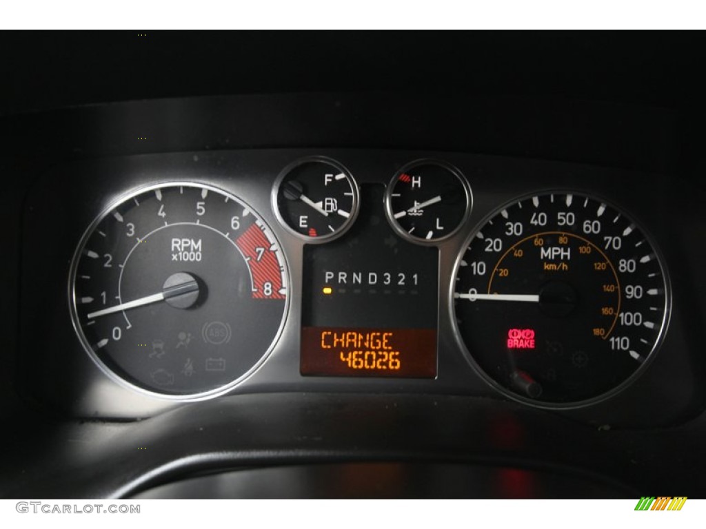 2007 Hummer H3 Standard H3 Model Gauges Photo #76618331