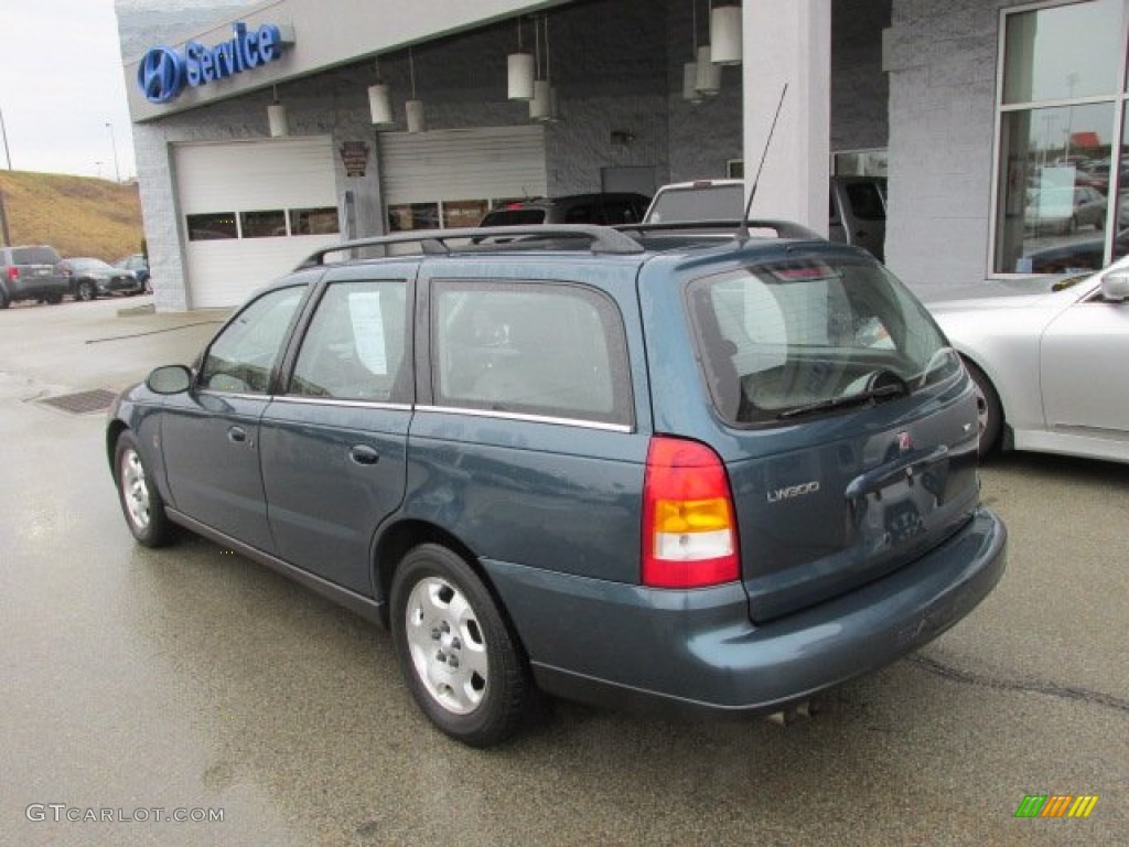 2002 L Series LW300 Wagon - Medium Blue / Gray photo #5