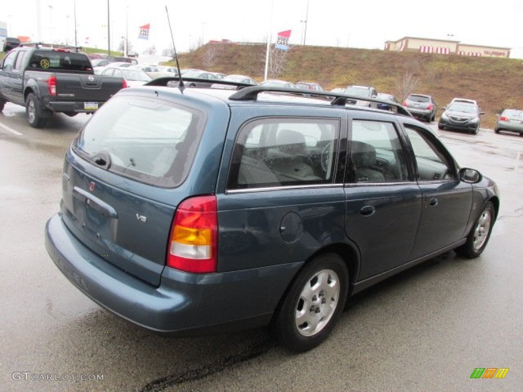 2002 L Series LW300 Wagon - Medium Blue / Gray photo #8
