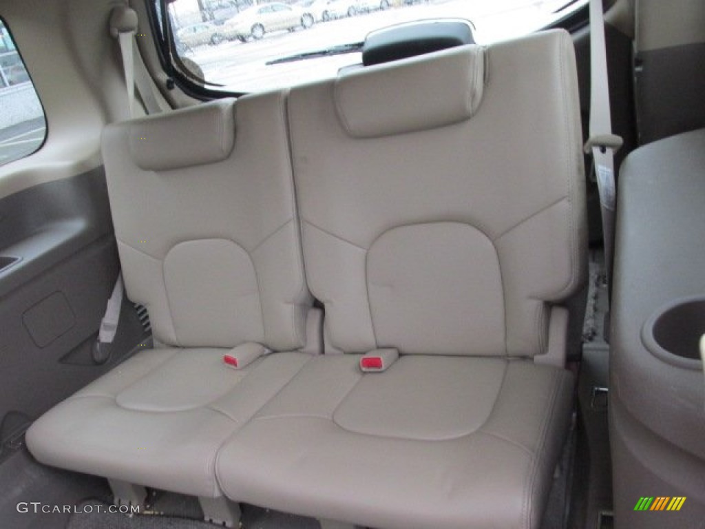 2008 Pathfinder LE 4x4 - Red Brawn / Cafe Latte photo #17