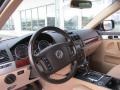 Pure Beige Steering Wheel Photo for 2004 Volkswagen Touareg #76620391