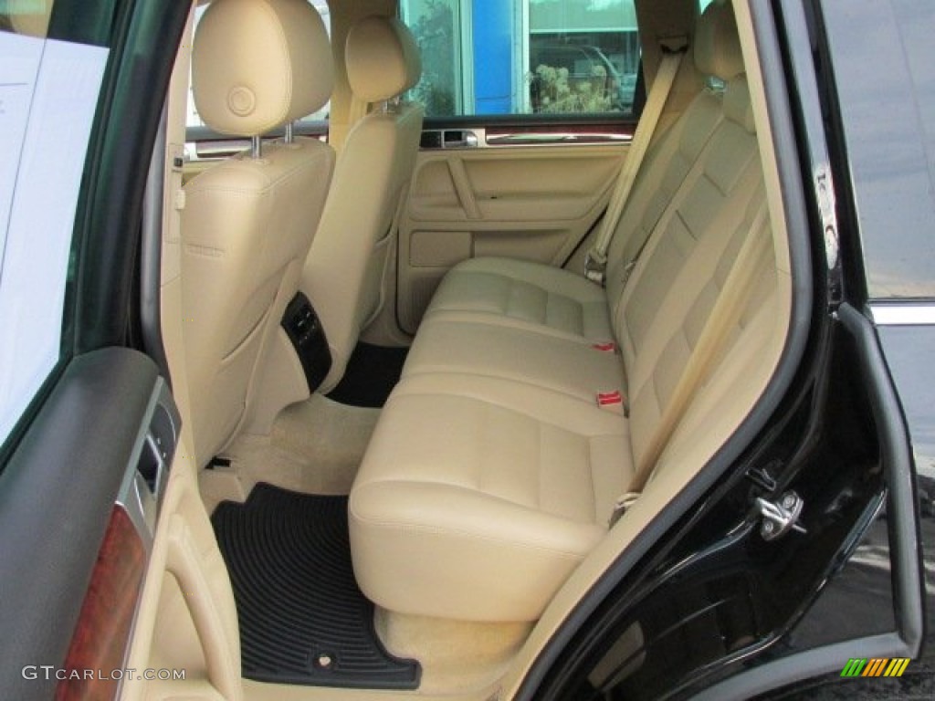 Pure Beige Interior 2004 Volkswagen Touareg V6 Photo #76620397