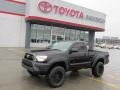 2012 Black Toyota Tacoma Regular Cab 4x4  photo #1