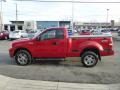 Bright Red - F150 STX Regular Cab 4x4 Photo No. 8