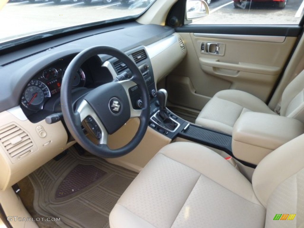 2007 XL7 AWD - Prairie Gold Metallic / Beige photo #7