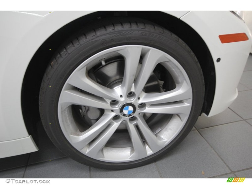 2013 3 Series 335i Sedan - Alpine White / Black photo #8