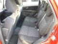 2007 Suzuki SX4 Black Interior Rear Seat Photo