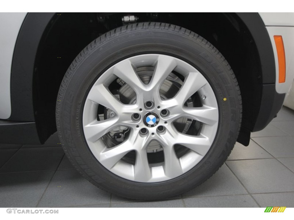 2013 X5 xDrive 35i Premium - Titanium Silver Metallic / Black photo #8