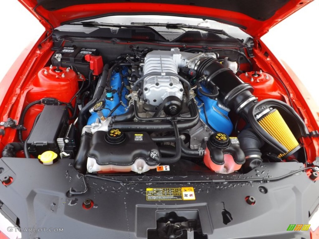 2011 Ford Mustang Shelby GT500 Coupe Engine Photos