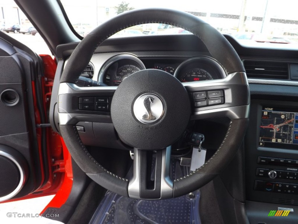 2011 Ford Mustang Shelby GT500 Coupe Steering Wheel Photos