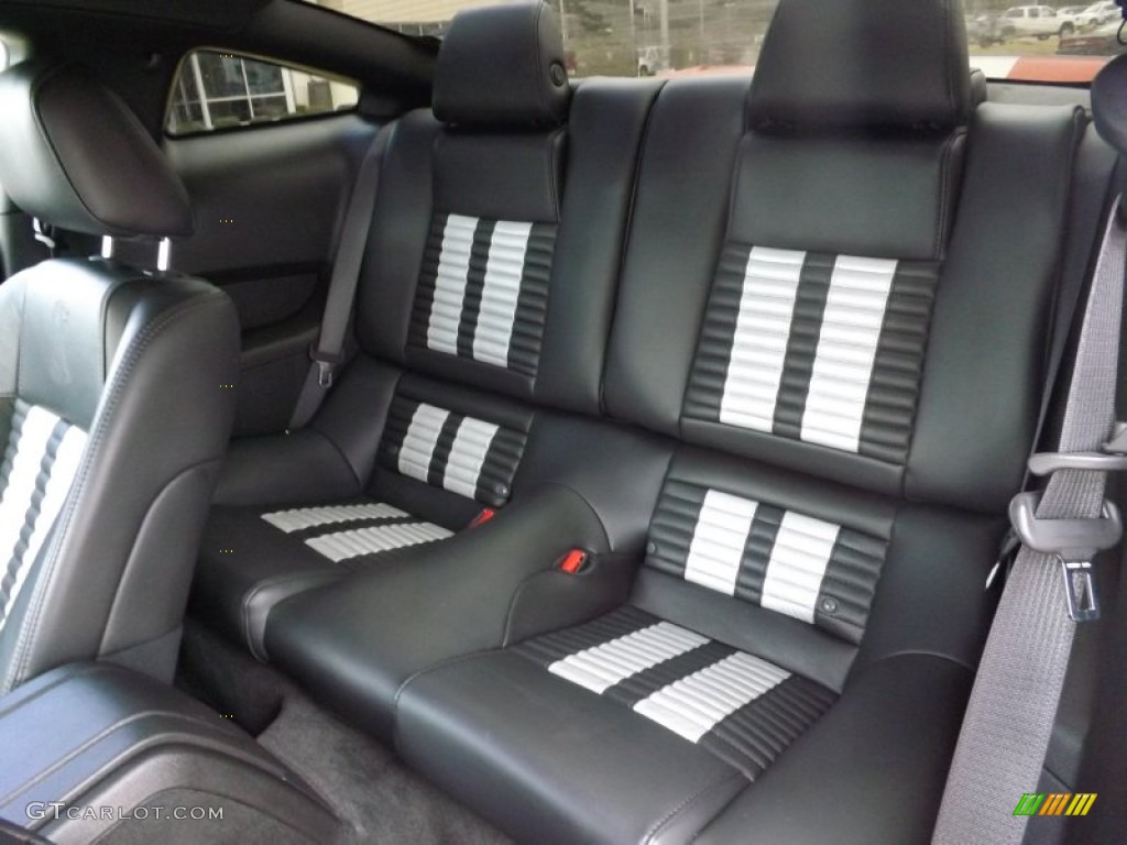 2011 Ford Mustang Shelby GT500 Coupe Rear Seat Photos