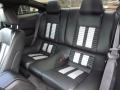 Charcoal Black/White Rear Seat Photo for 2011 Ford Mustang #76622818