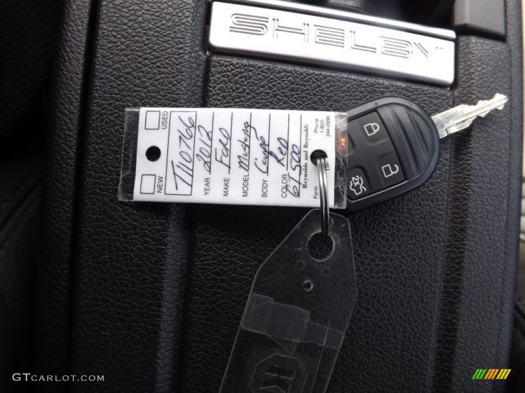 2011 Ford Mustang Shelby GT500 Coupe Keys Photo #76622827