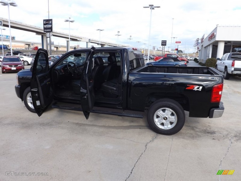 2010 Silverado 1500 LTZ Crew Cab 4x4 - Black / Ebony photo #9