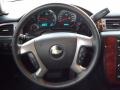 Ebony 2011 Chevrolet Silverado 1500 LTZ Crew Cab 4x4 Steering Wheel