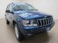 2002 Patriot Blue Pearlcoat Jeep Grand Cherokee Limited  photo #1