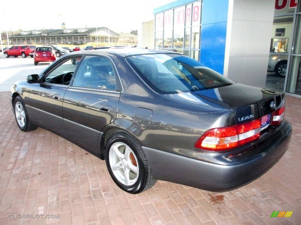 2000 ES 300 Sedan - Graphite Gray Metallic / Black photo #2