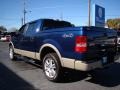 2008 Dark Blue Pearl Metallic Ford F150 Lariat SuperCrew 4x4  photo #6