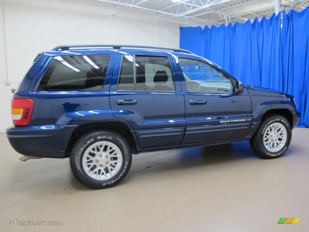 Patriot Blue Pearlcoat 2002 Jeep Grand Cherokee Limited Exterior Photo #76624992