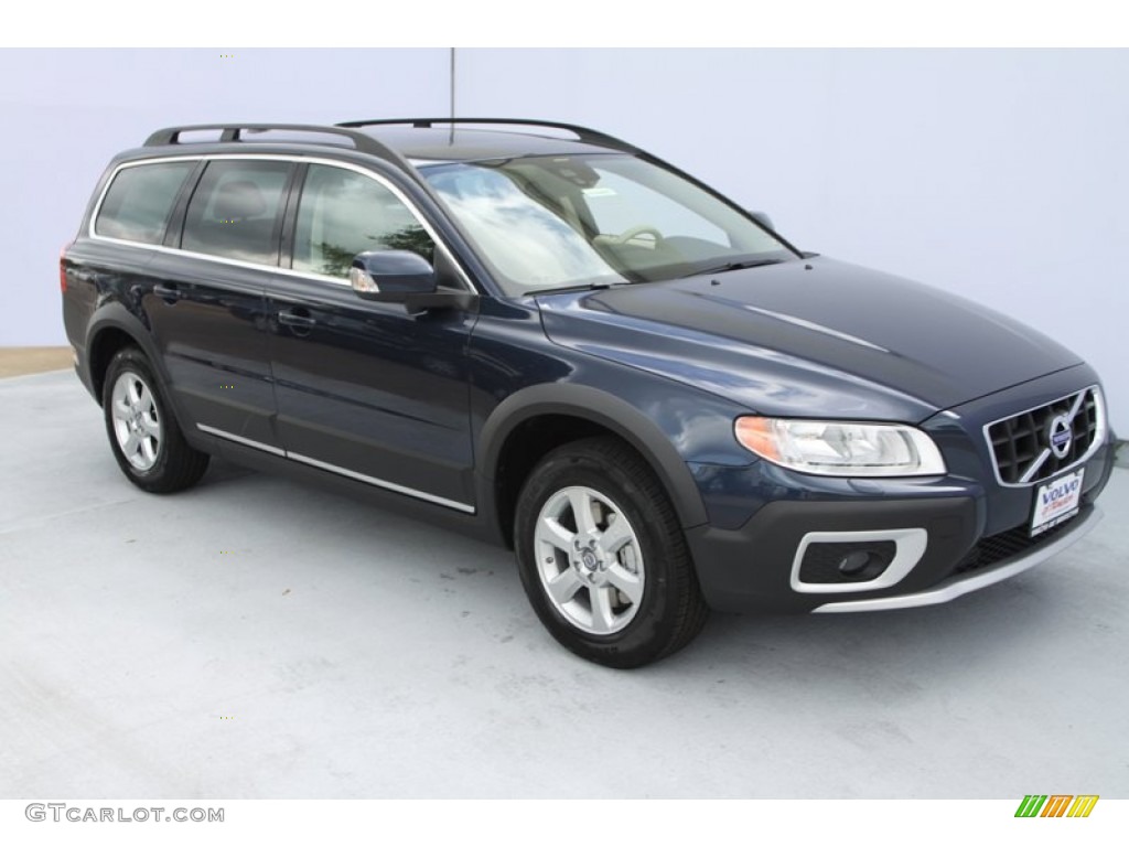 2013 XC70 3.2 - Caspian Blue Metallic / Sandstone photo #8