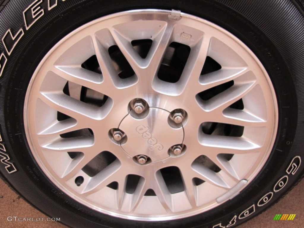 2002 Jeep Grand Cherokee Limited Wheel Photo #76625073