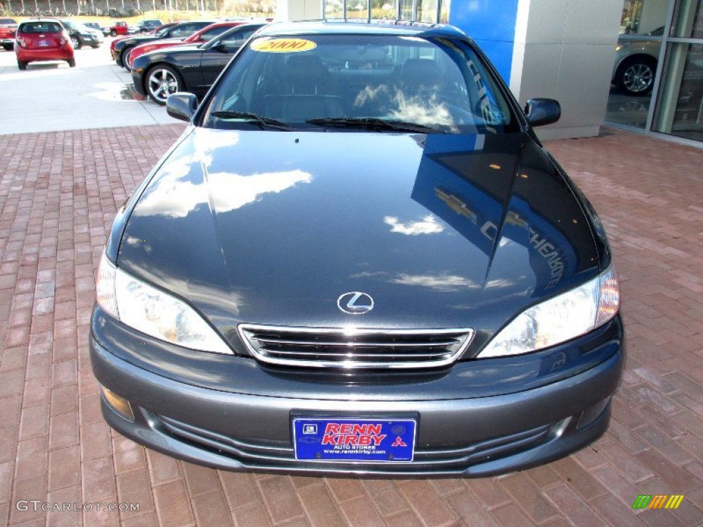 2000 ES 300 Sedan - Graphite Gray Metallic / Black photo #15
