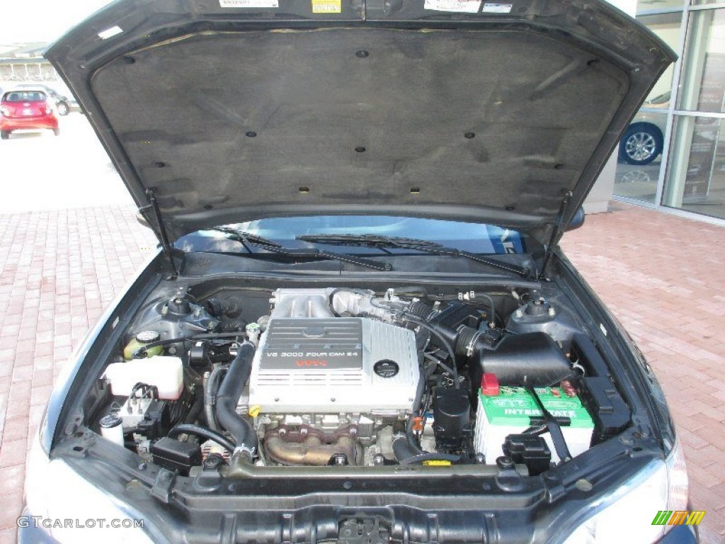 2000 ES 300 Sedan - Graphite Gray Metallic / Black photo #16