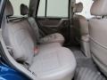 2002 Jeep Grand Cherokee Taupe Interior Rear Seat Photo