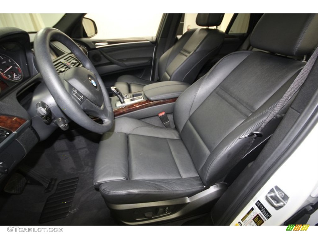Black Interior 2011 BMW X5 xDrive 35d Photo #76625538