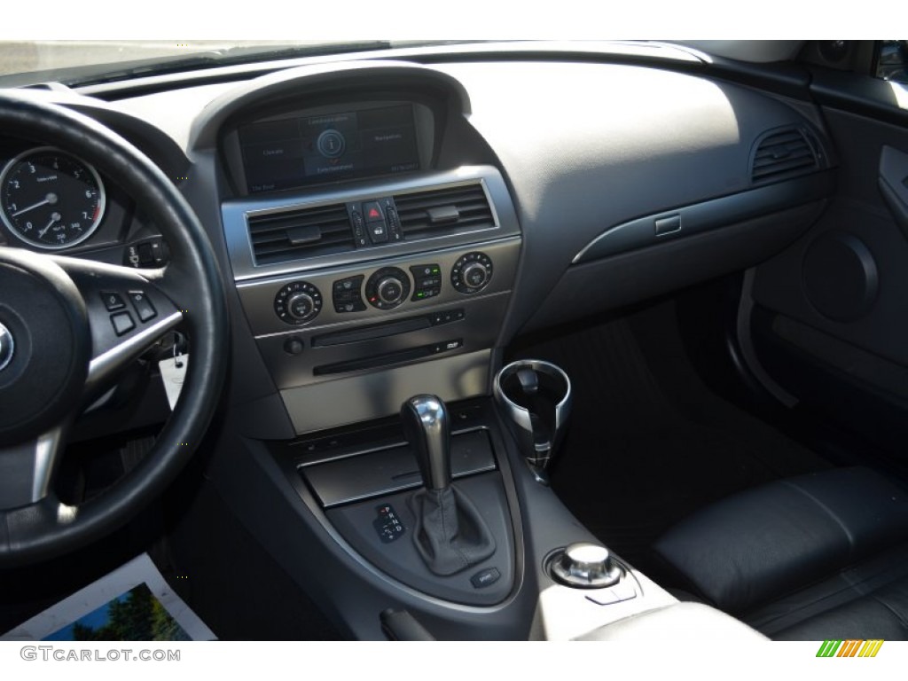 2005 6 Series 645i Coupe - Stratus Grey Metallic / Black photo #11