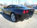 2009 Black Chevrolet Corvette Coupe  photo #2