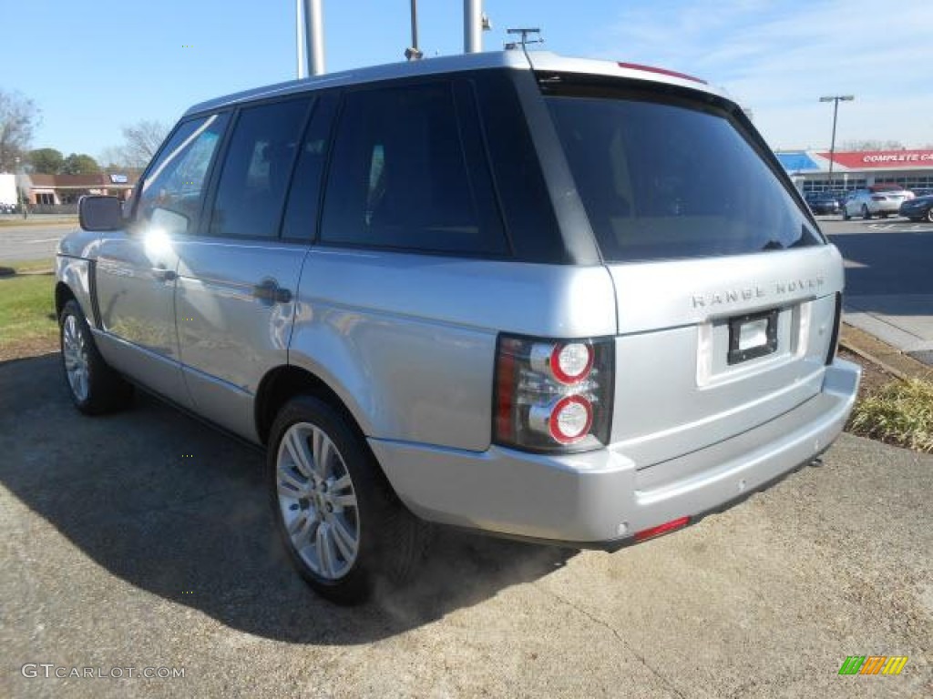 Zermatt Silver Metallic 2010 Land Rover Range Rover HSE Exterior Photo #76627160