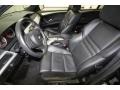 2008 BMW M5 Black Interior Front Seat Photo