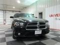 2012 Pitch Black Dodge Charger R/T  photo #2